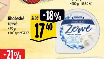 Albert Jihočeské žervé • 90 g nabídka