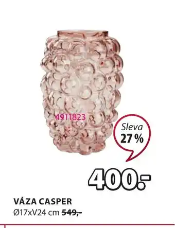 JYSK VÁZA CASPER nabídka