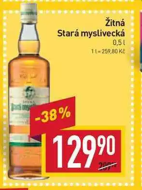 Billa Žitná stará myslivecká 0,5l nabídka