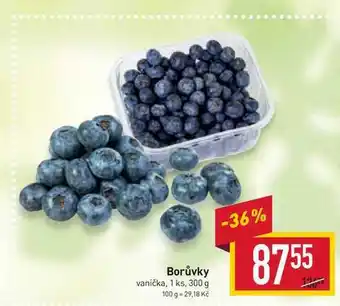 Billa Borůvky vanička, 1 ks, 300 g nabídka