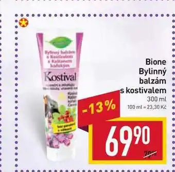 Billa Bione bylinný balzám s kostivalem 300 ml nabídka