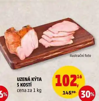 Penny Market Uzená kýta s kostí, 1 kg nabídka