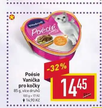 Billa Poésie vanička pro kočky 85 g nabídka