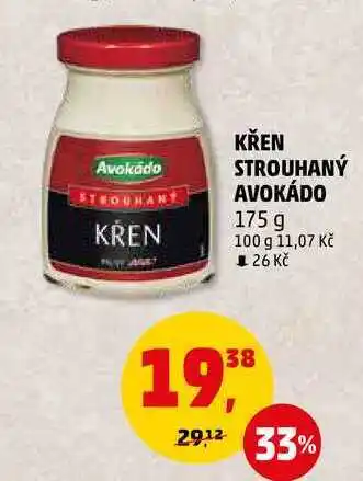 Penny Market Křen strouhaný avokádo, 175 g nabídka