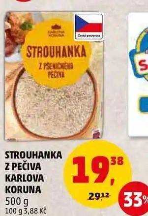 Penny Market Strouhanka z pečiva karlova koruna, 500 g nabídka