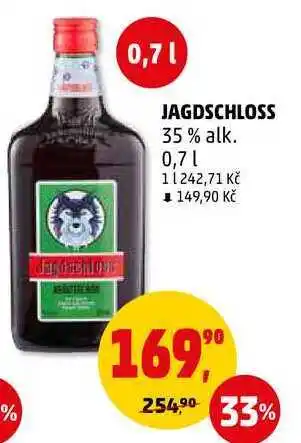 Penny Market Jagdschloss 35% alk., 0,7 l nabídka