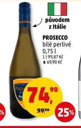 Penny Market Prosecco bílé perlivé, 0,75 l nabídka
