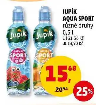 Penny Market Jupík aqua sport různé druhy, 0,5 l nabídka