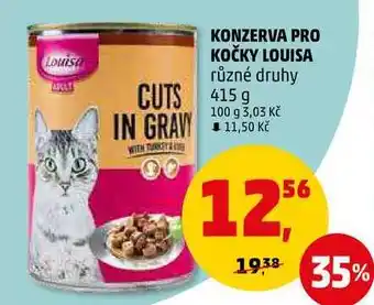 Penny Market Konzerva pro kočky louisa různé druhy, 415 g nabídka