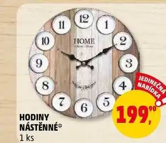 Penny Market Hodiny nástěnné, 1 ks nabídka