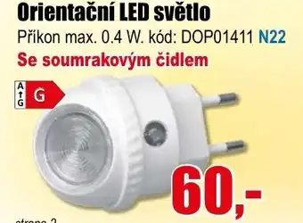 EVA Orientační LED světlo nabídka