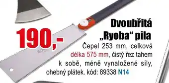 EVA Dvoubřitá Ryoba pila nabídka