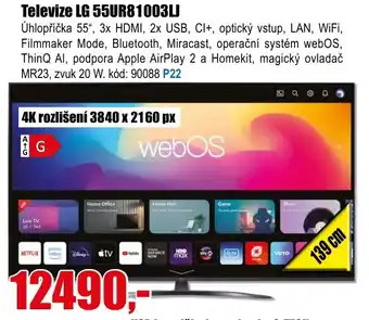 Televize LG 55UR81003LJ