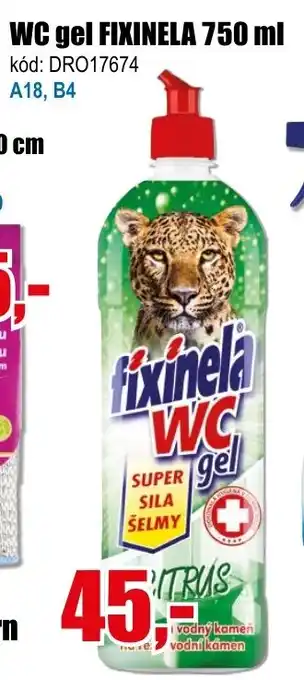 EVA WC gel FIXINELA 750 ml nabídka