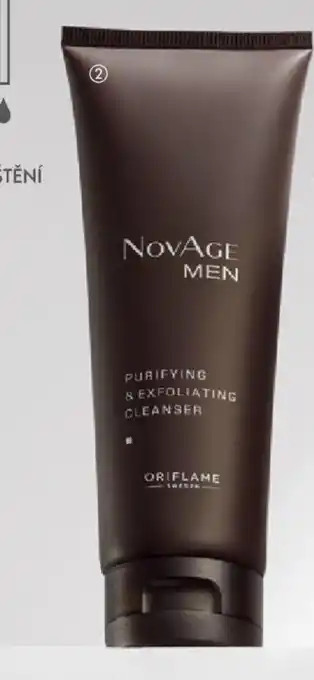 Oriflame Čisticí peelingový gel NovAge Men 125 ml nabídka