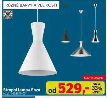 Asko Stropní lampa Enzo nabídka