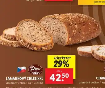 Lidl Lámankový chléb xxl nabídka