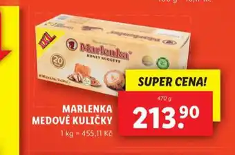 Lidl Marlenka medové kuličky nabídka