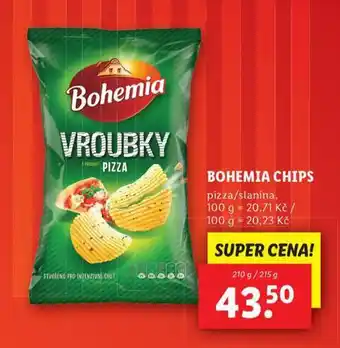 Lidl Bohemia chips nabídka