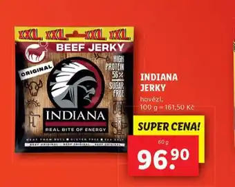 Lidl Indiana jerky nabídka