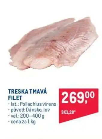 Makro TRESKA TMAVÁ FILET nabídka