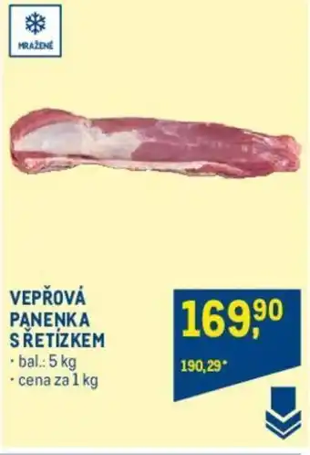 Makro VEPŘOVÁ PANENKA S ŘETÍZKEM nabídka