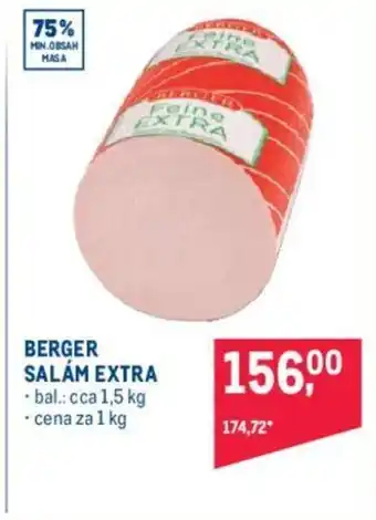 Makro BERGER SALÁM EXTRA nabídka