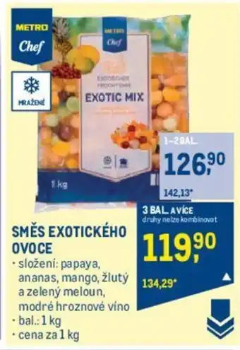 Makro SMĚS EXOTICKÉHO OVOCE nabídka