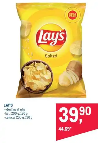Makro LAY'S nabídka
