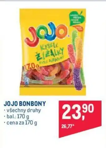 Makro JOJO BONBONY nabídka