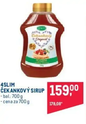 Makro 4SLIM CEKANKOVÝ SIRUP nabídka