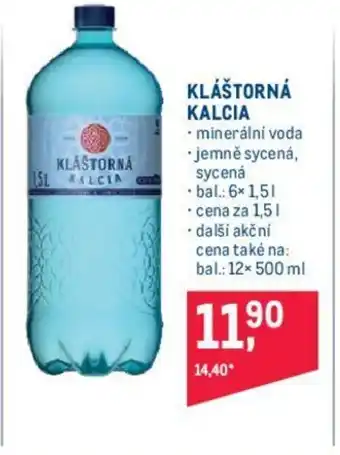Makro KLÁŠTORNÁ KALCIA nabídka