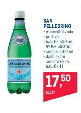 Makro SAN PELLEGRINO nabídka