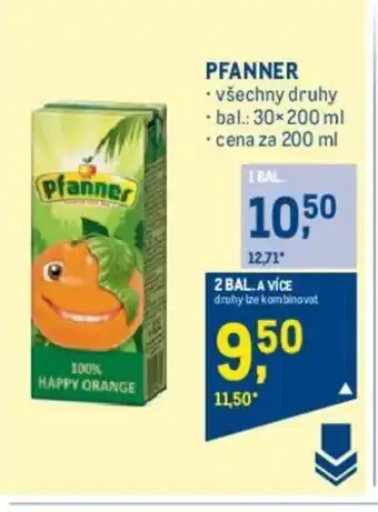 Makro PFANNER nabídka