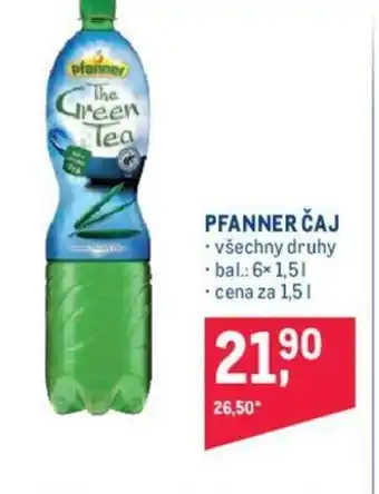 Makro PFANNER ČAJ nabídka
