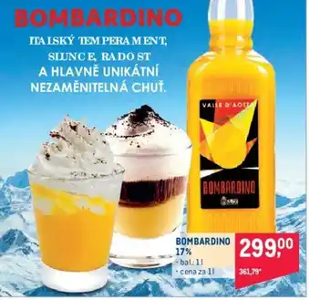 Makro BOMBARDINO 17% nabídka