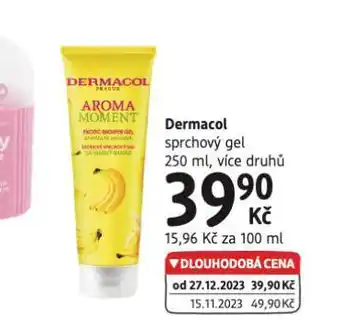 dm drogerie Dermacol sprchový gel nabídka