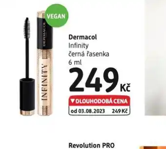 dm drogerie Dermacol černá řasenka nabídka