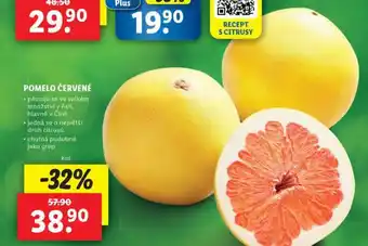 Lidl Pomelo červené nabídka