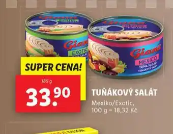 Lidl Tuňákový salát nabídka