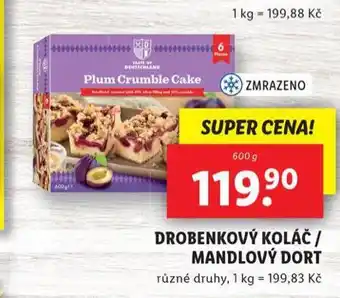 Lidl Drobenkový koláč nabídka
