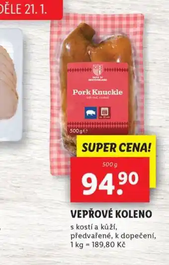 Lidl Vepřové koleno nabídka