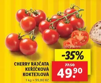 Lidl Cherry rajčata nabídka