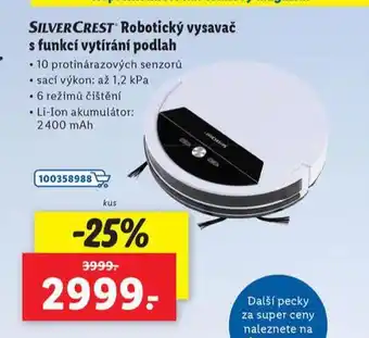 Lidl Robotický vysavač nabídka