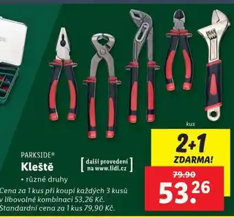 Lidl Kleště nabídka