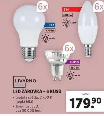 Lidl Led žárovka nabídka