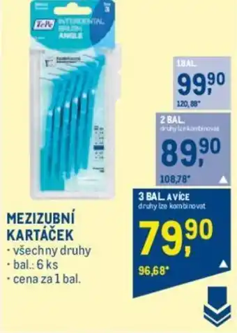 Makro MEZIZUBNÍ KARTÁČEK nabídka