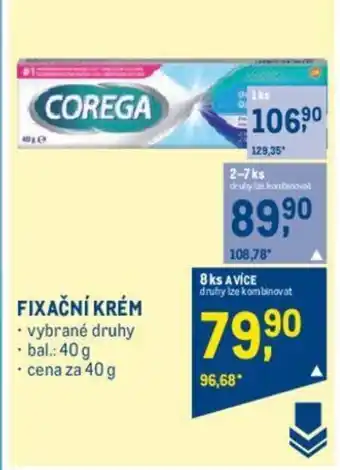 Makro FIXAČNÍ KRÉM nabídka