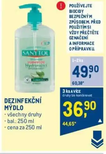 Makro DEZINFEKČNÍ MÝDLO nabídka