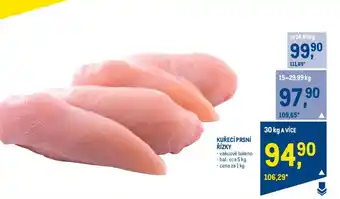 Makro KUŘECÍ PRSNÍ ŘÍZKY nabídka